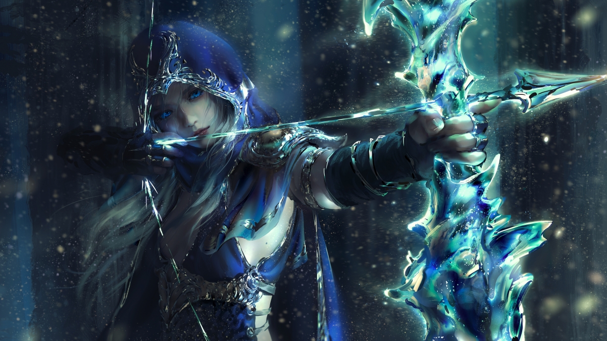 lol League of Legends Ice Shooter Ashe