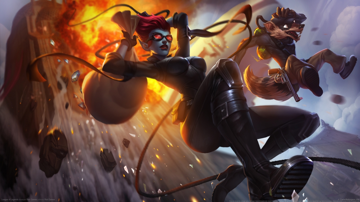 LOL League of Legends Widow 4k Wallpaper