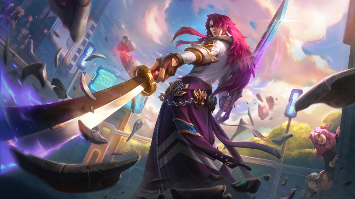 lol League of Legends Sealing Demon Sword Soul War