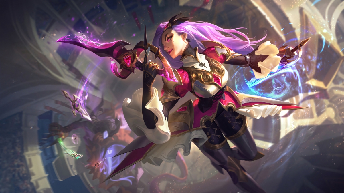 lol League of Legends Ominous Blade Girl
