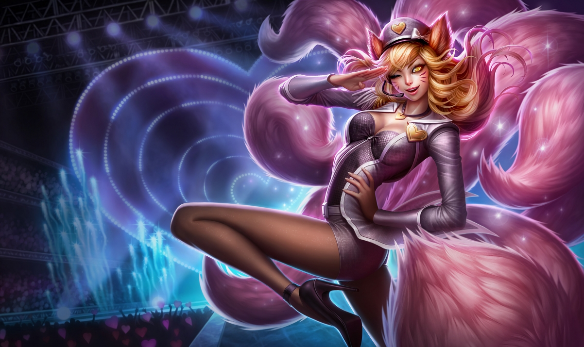 LOL League of Legends Ari Idol Singer