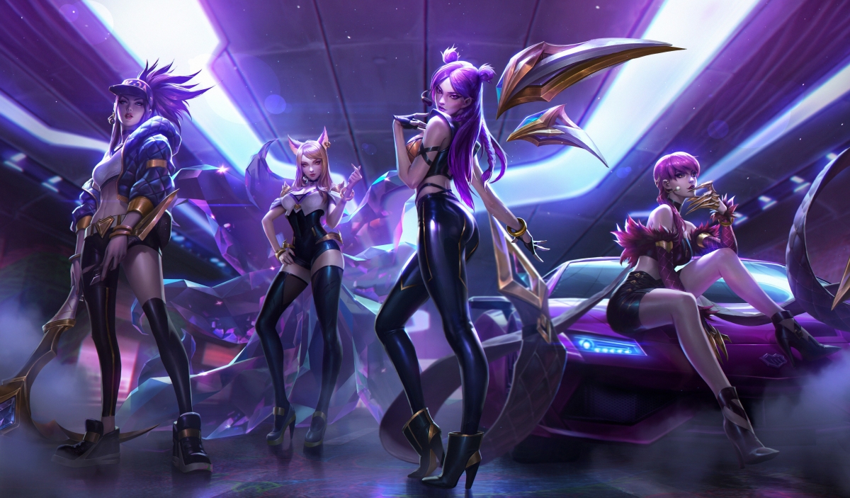 lol League of Legends kda women