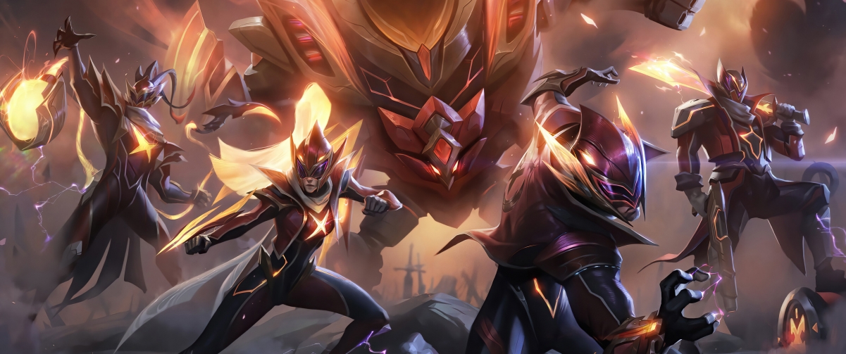 LOL League of Legends FPX Champion Skin