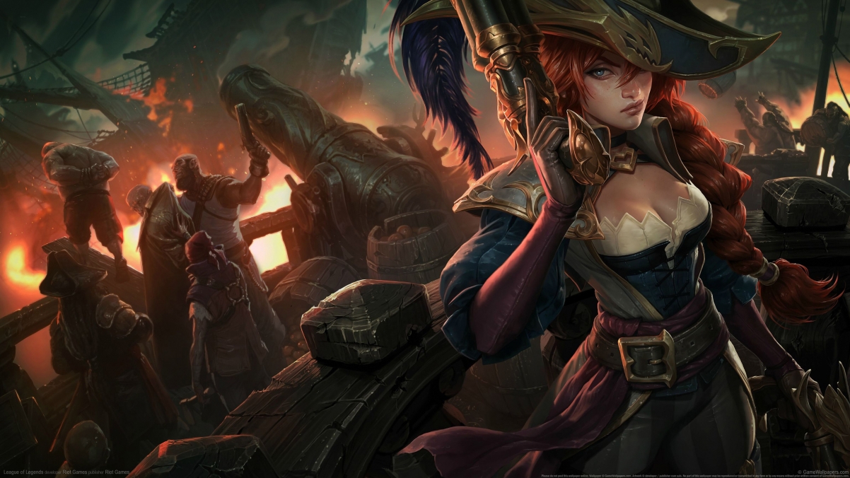 lol female gun bounty hunter miss doom