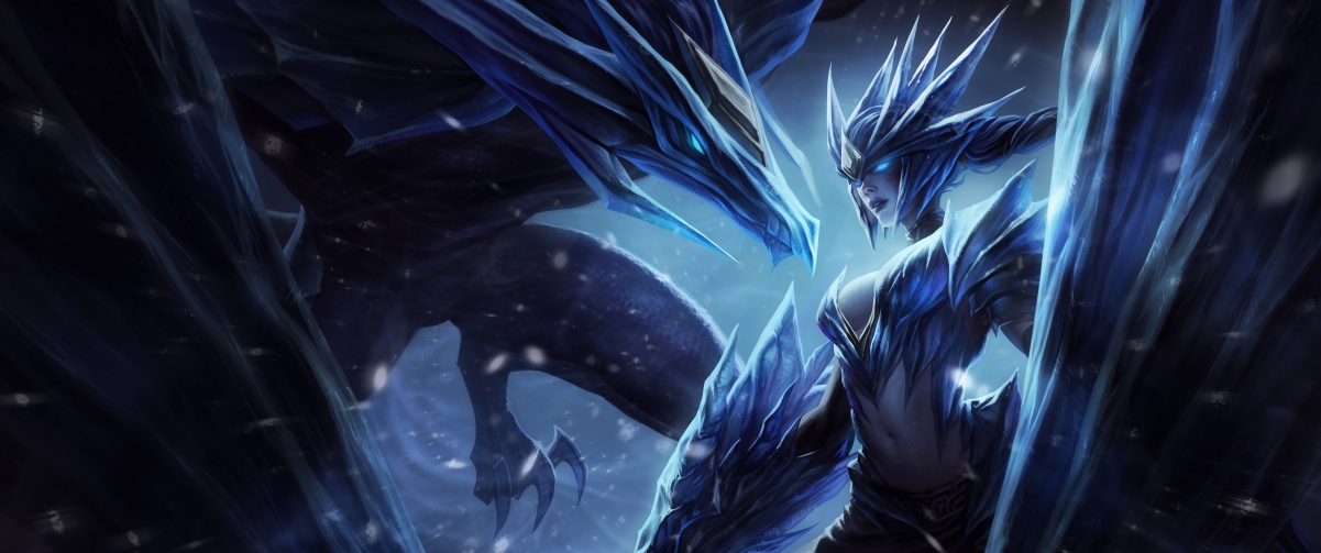 LOL Dragon Blood Wu Ji Frost Aron Xi