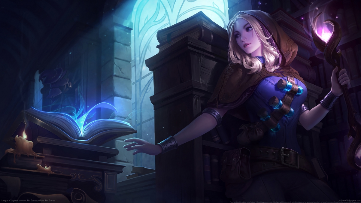 LOL Lux 4k wallpaper