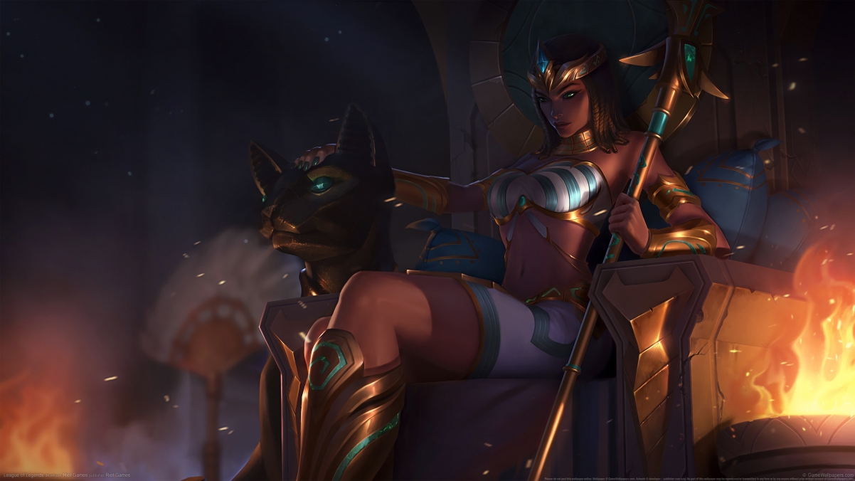 lol wild huntress Nidalee 4k wall