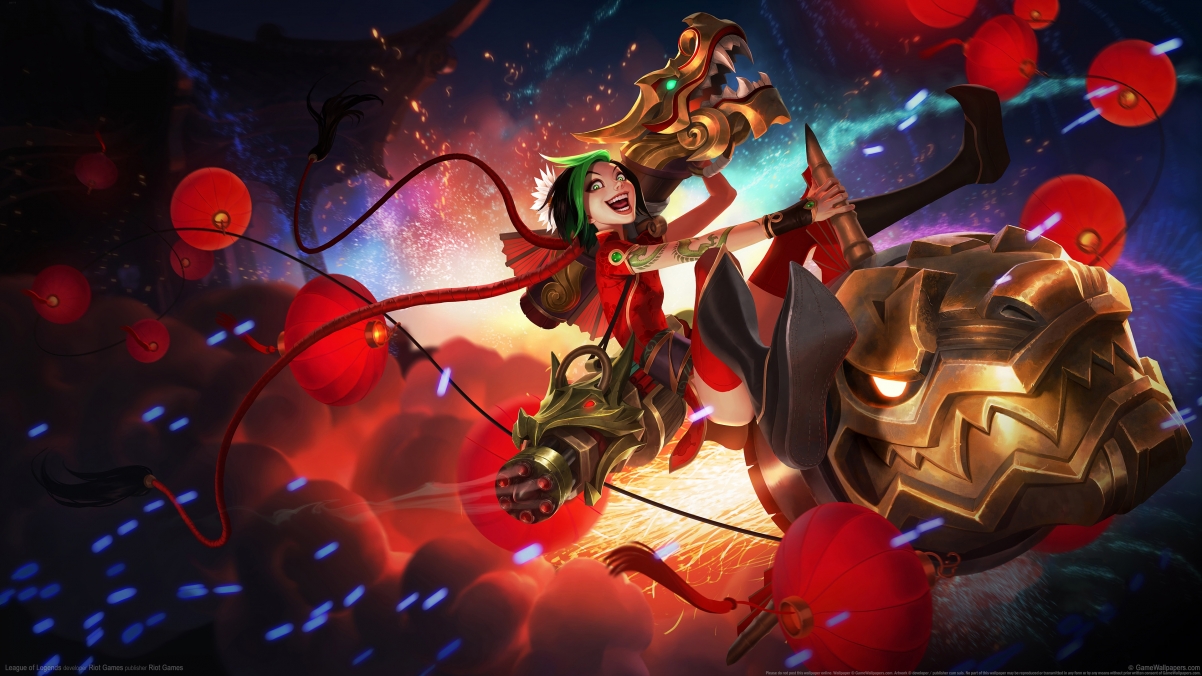 LOL runaway Lolita Jinx Shenlong