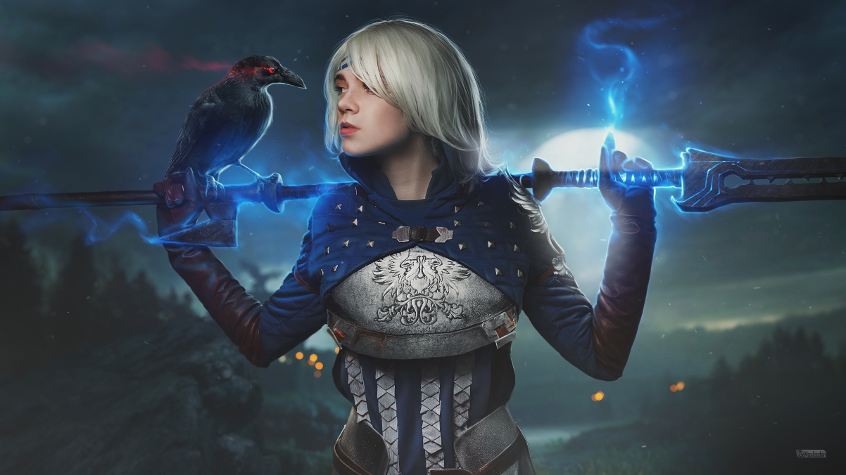 Dragon Age cosplay 4K wall