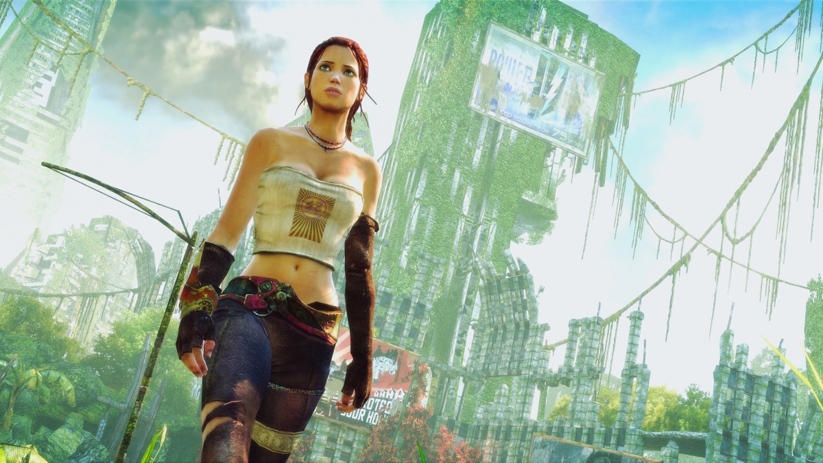 3D Game Beauty 4K Wallpaper Picture