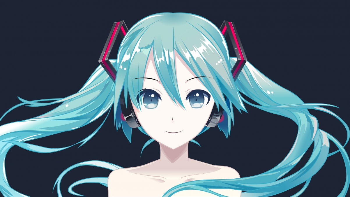 Long Hair Hatsune Miku 4k Anime Wallpaper