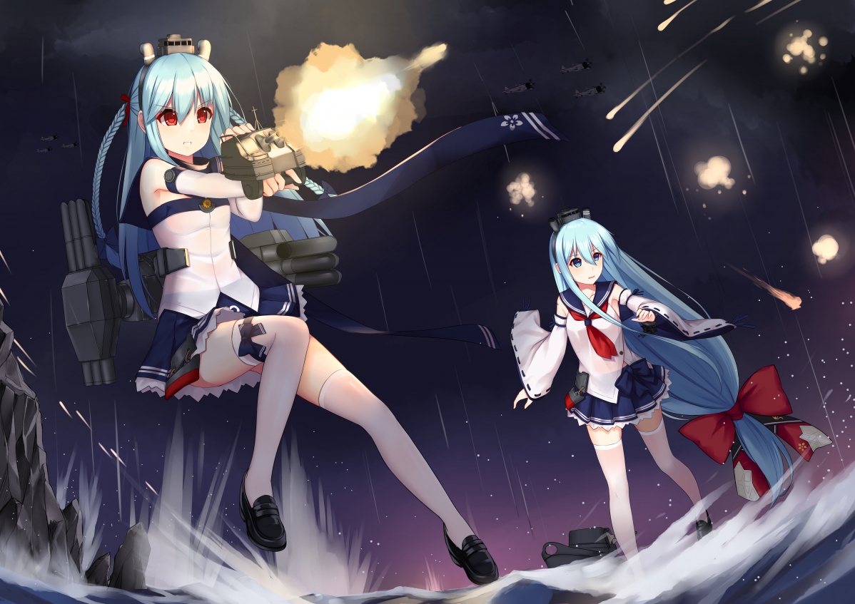 Battleship Girl 5k Anime Wallpaper