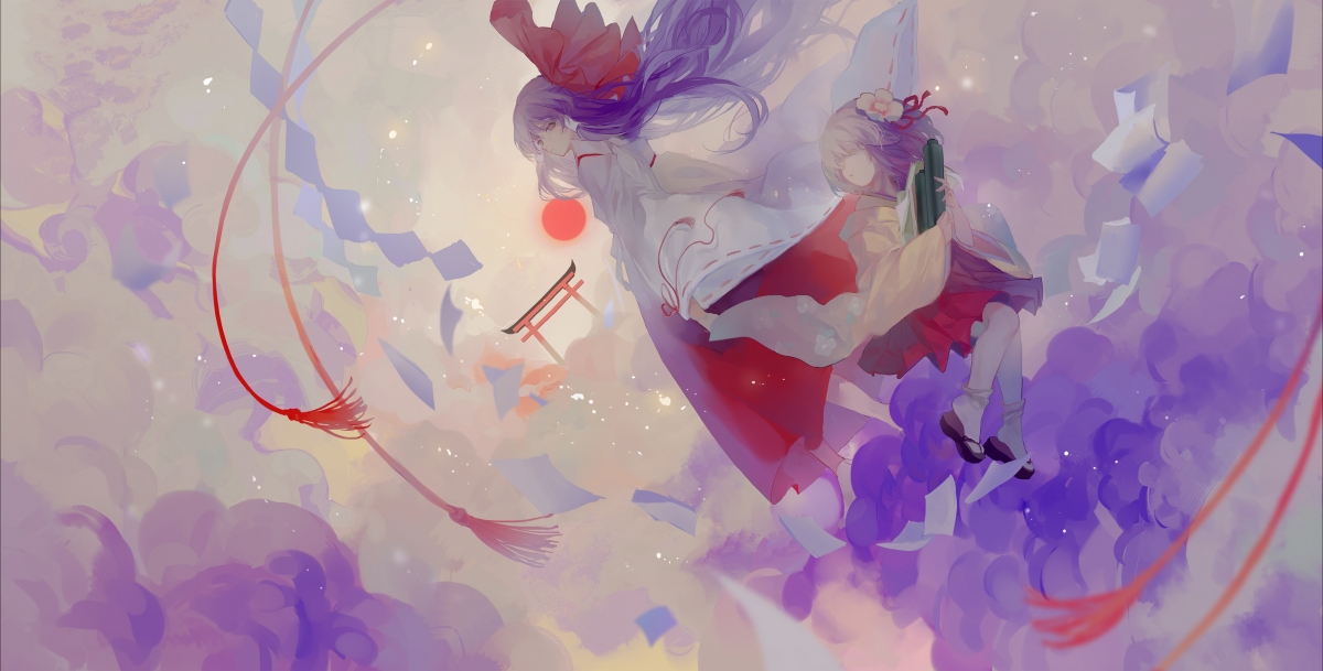 Anime girls 4k wallpapers