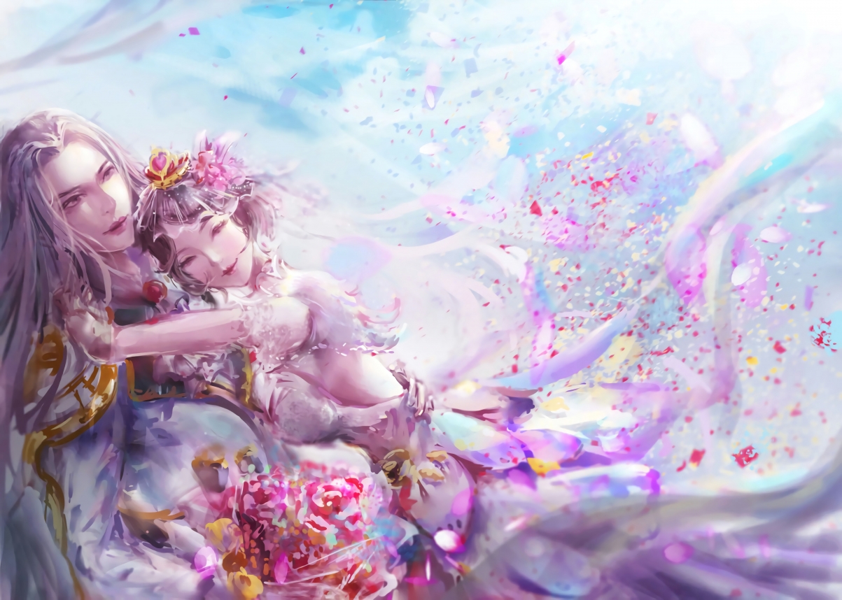 King of Glory Zhou Yu Xiaoqiao 6k Wallpaper