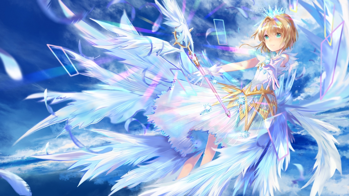 Angel Girl Sakura Sakura 4k Action