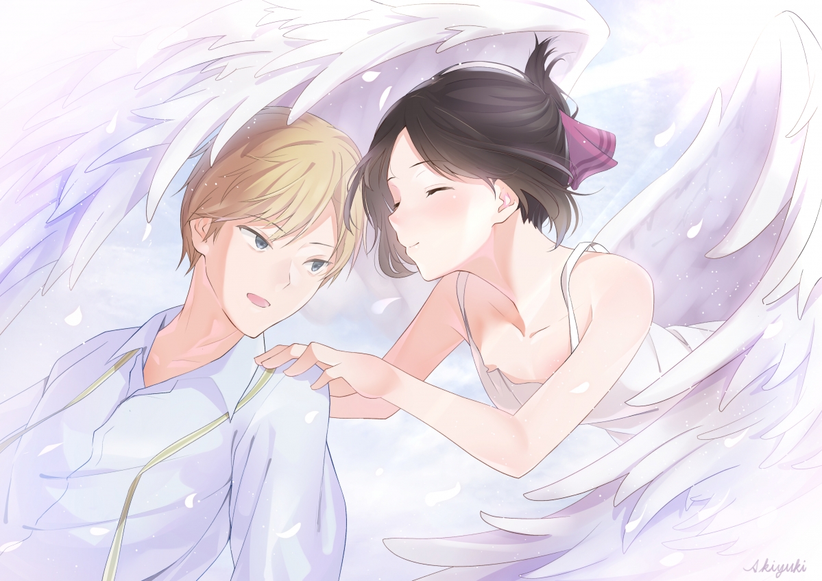 Angel Night Lovers 4k Anime Wall