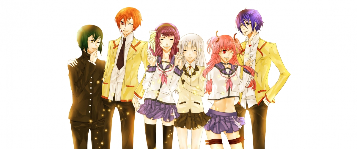 Angel Heartbeat 3440x1440 Wallpaper