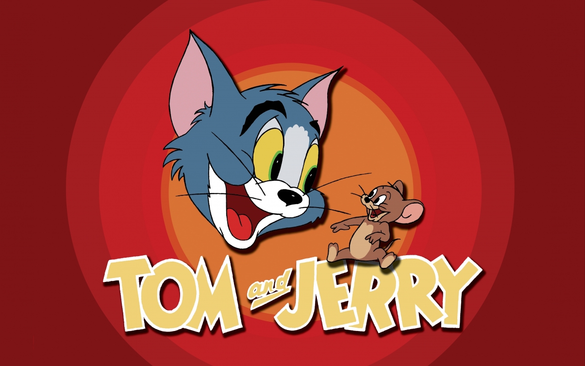 Tom and Jerry Cat and Mouse 8K Wall