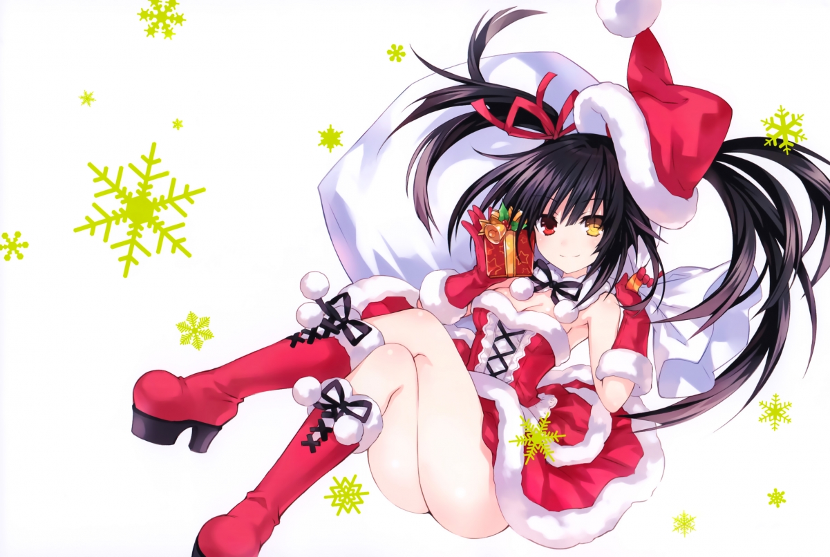 Tokisaki Kakusan Christmas Anime Wallpaper