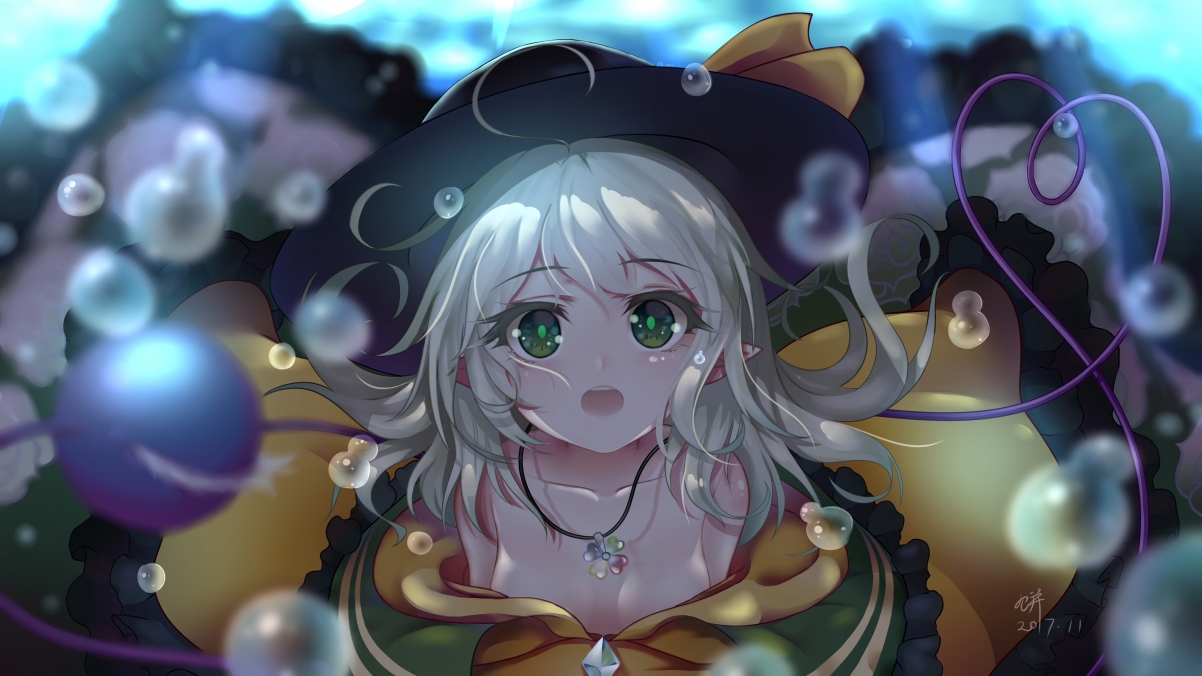 Deep Sea Girl 4k Anime Wallpaper