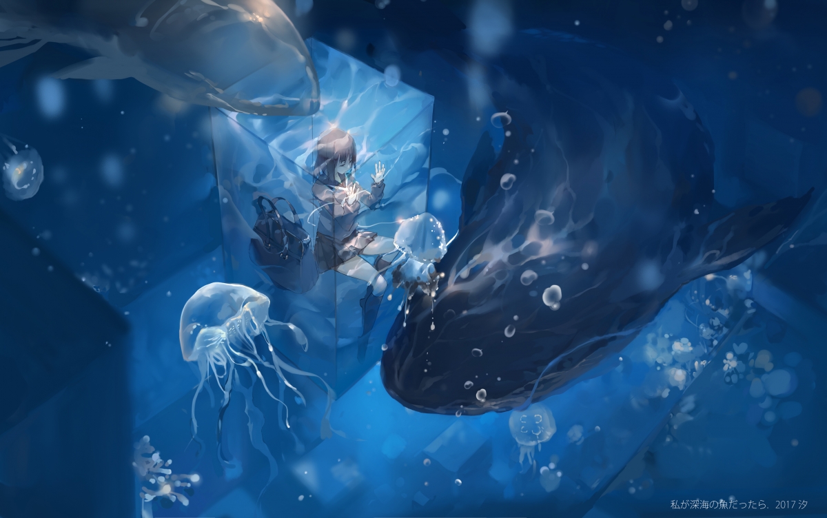 Deep Sea 4k Anime Wallpaper