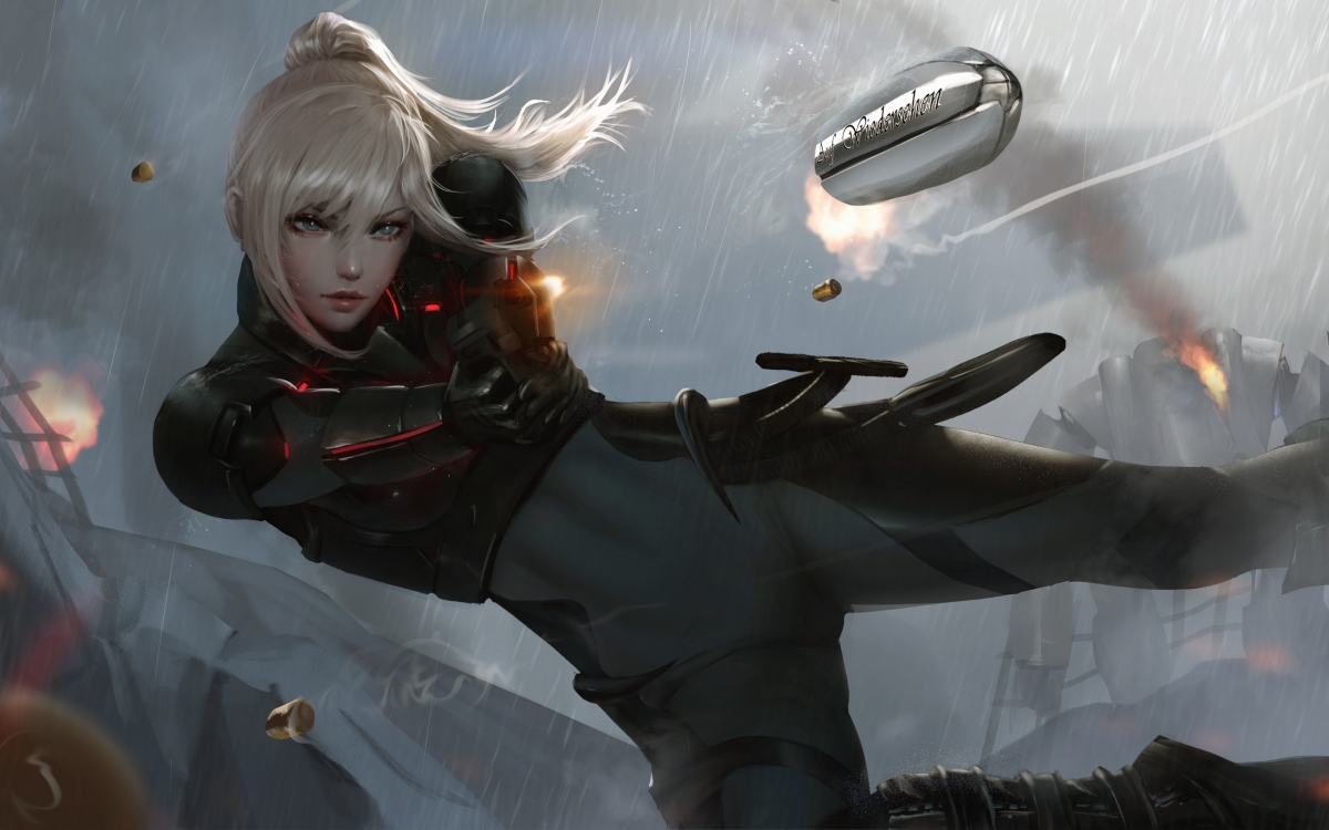 Girls Tactical Suit 4k Wallpaper