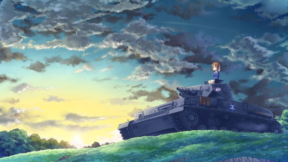Girls and Panzer 4k Anime Wallpaper