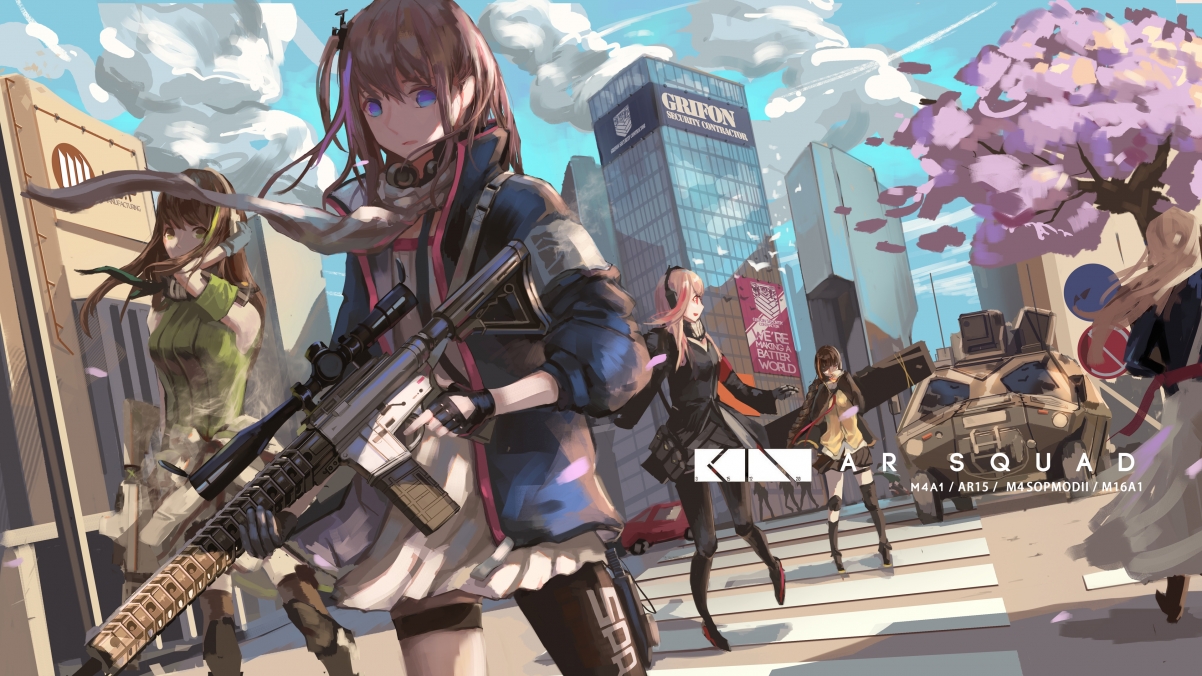 Girls Frontline Anime 4k Wallpaper