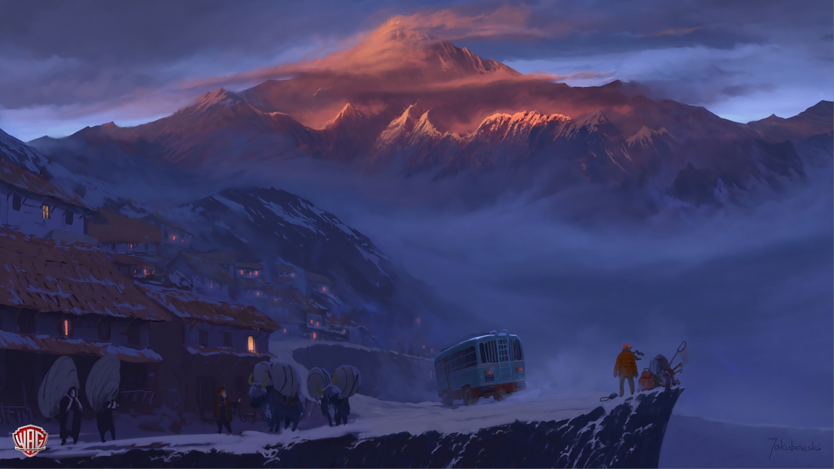 Mountain Nature Village Bus Vehicle 4