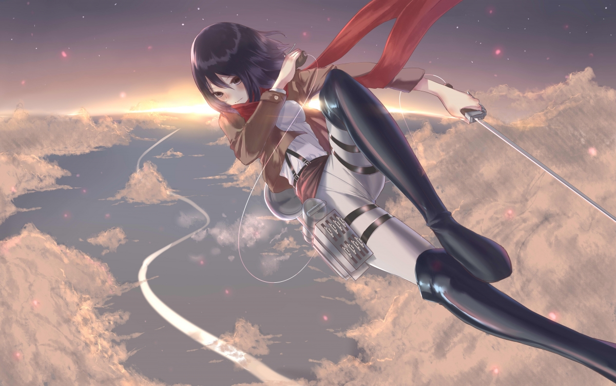Mikasa Ackerman 4k Anime Wallpaper