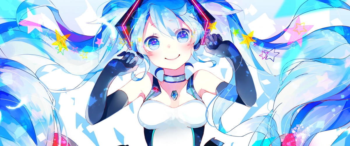 Hatsune Miku in a racing girl costume