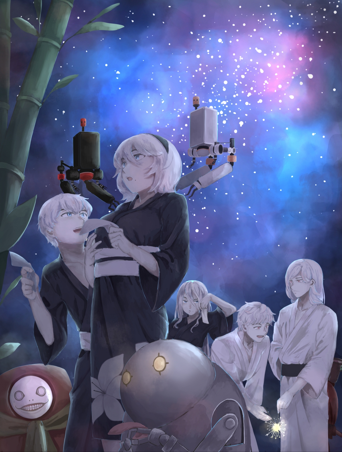 Qixi Neil Mechanical Age Mobile Phone Wall