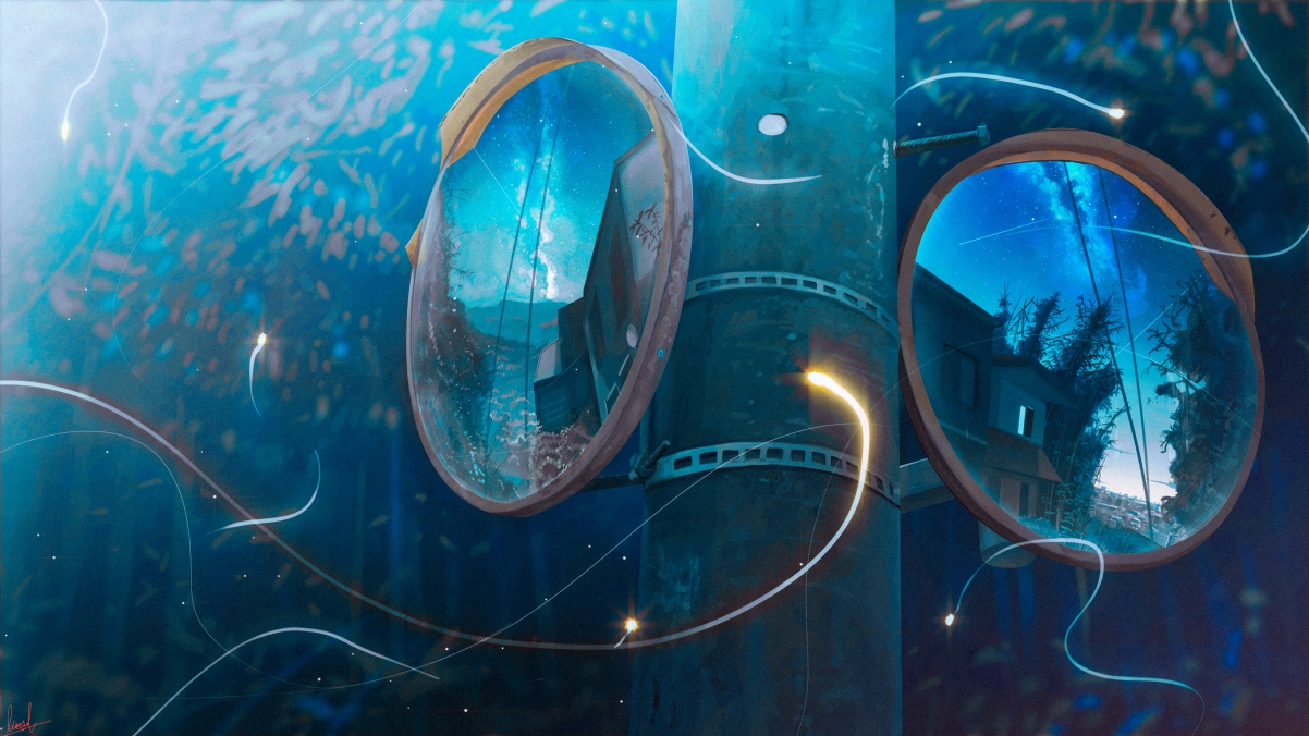 Tanabata ghost summer starry sky horse