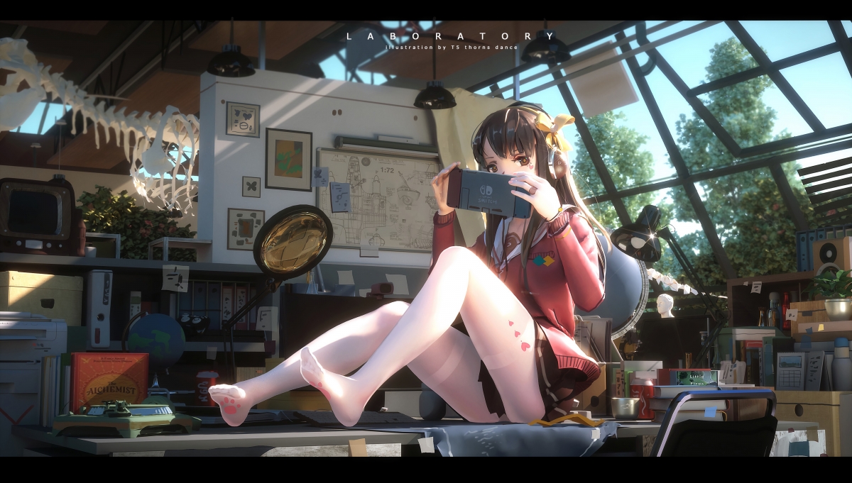 Pretty beautiful girl with cell phone