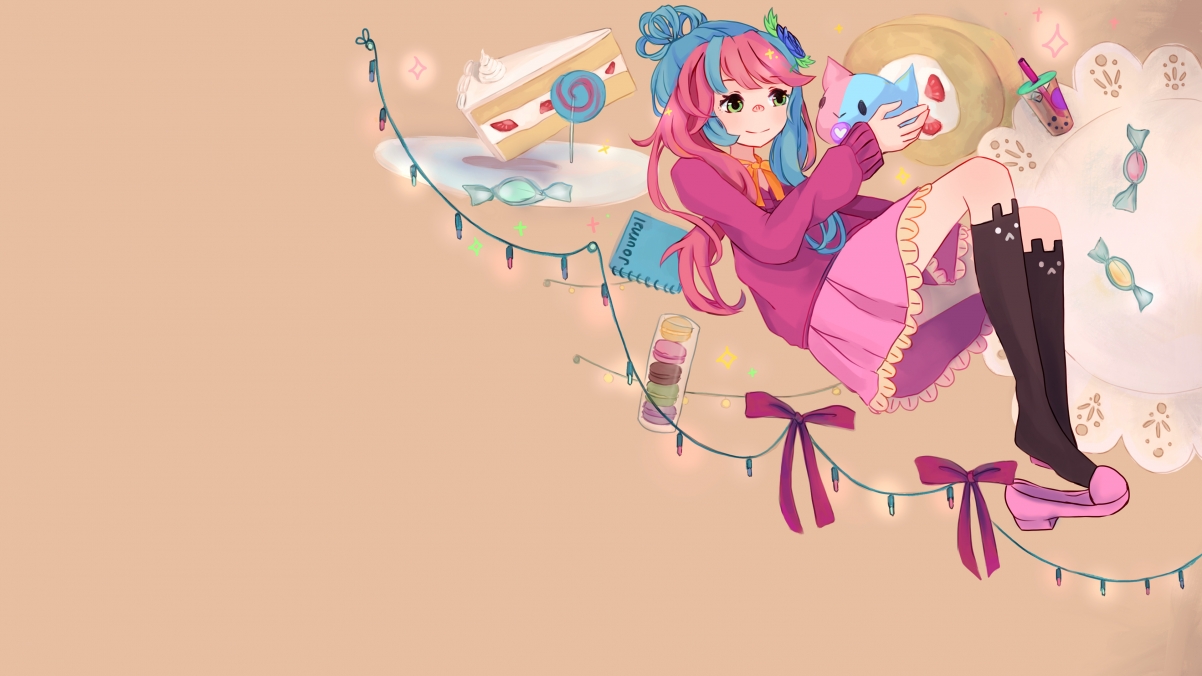 Girl princess toy 4k anime wallpaper