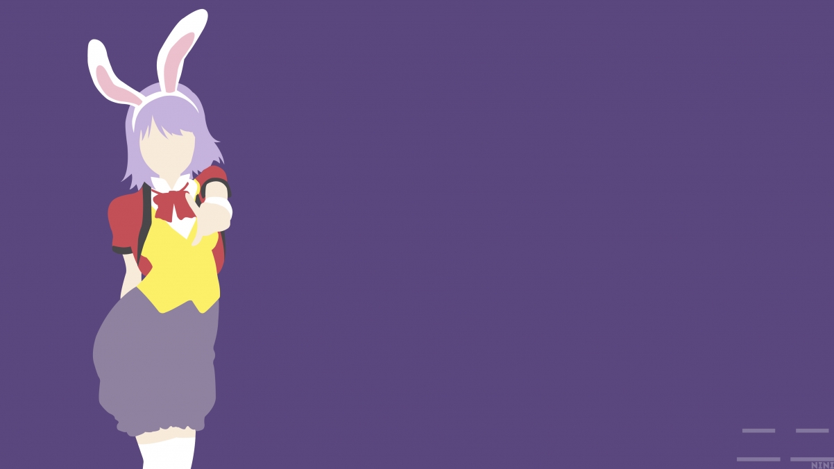 Girls with bunny ears are very simple