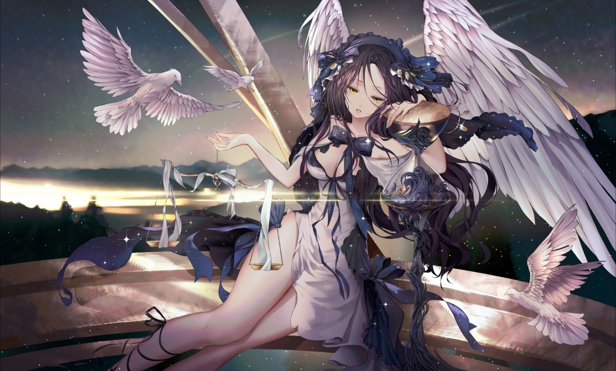 Girl dress wings angel day