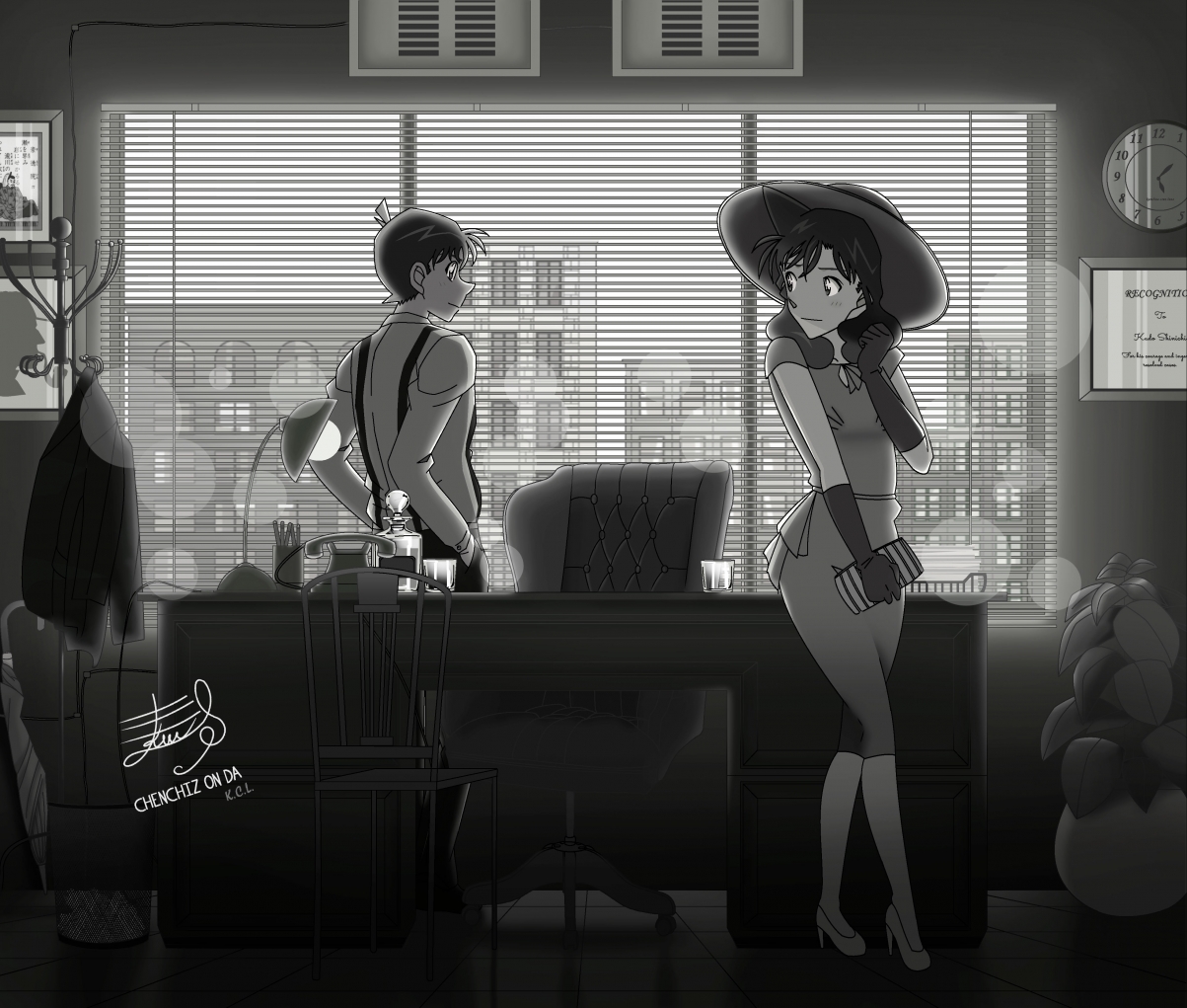 Hello Mr. Detective, Detective Ke