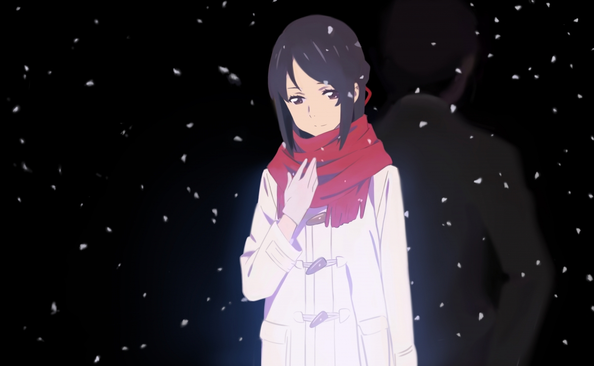 Your name is in the snow