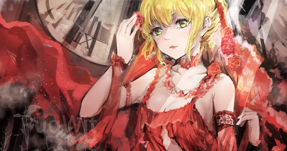 Nero Fate Saber 4k Anime Wall