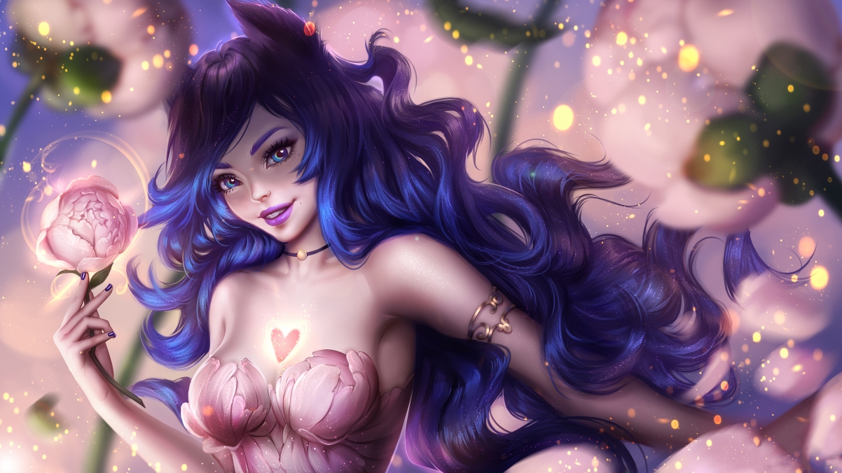 Peony Fairy 4k Wallpaper