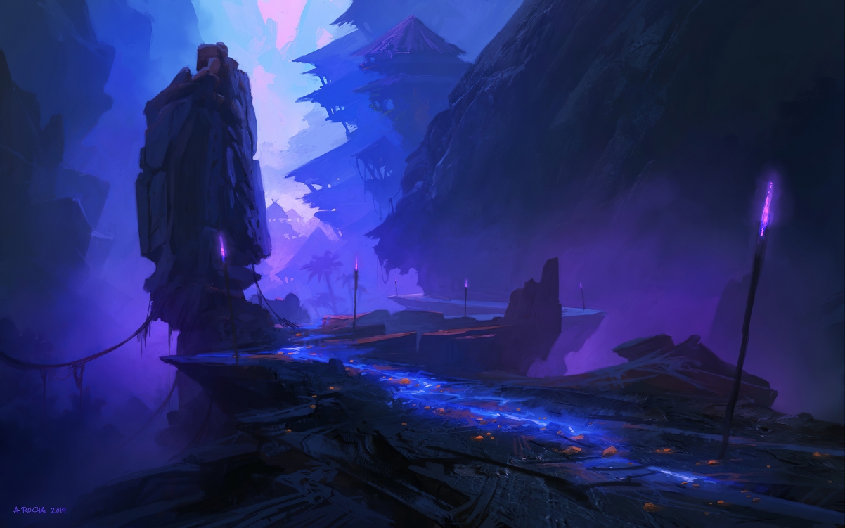 Magic Kingdom Art Design Anime Style