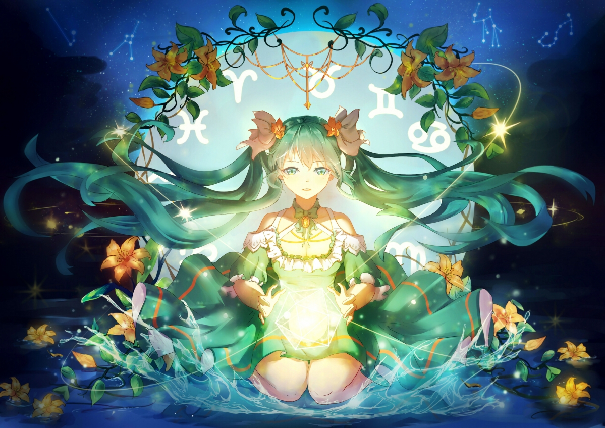 Magic Hatsune HD Wallpaper