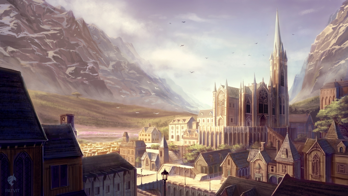 Lost Fairy City 4k Wallpaper