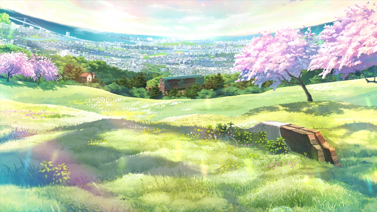 Beautiful Anime Scenery 4K Wallpaper