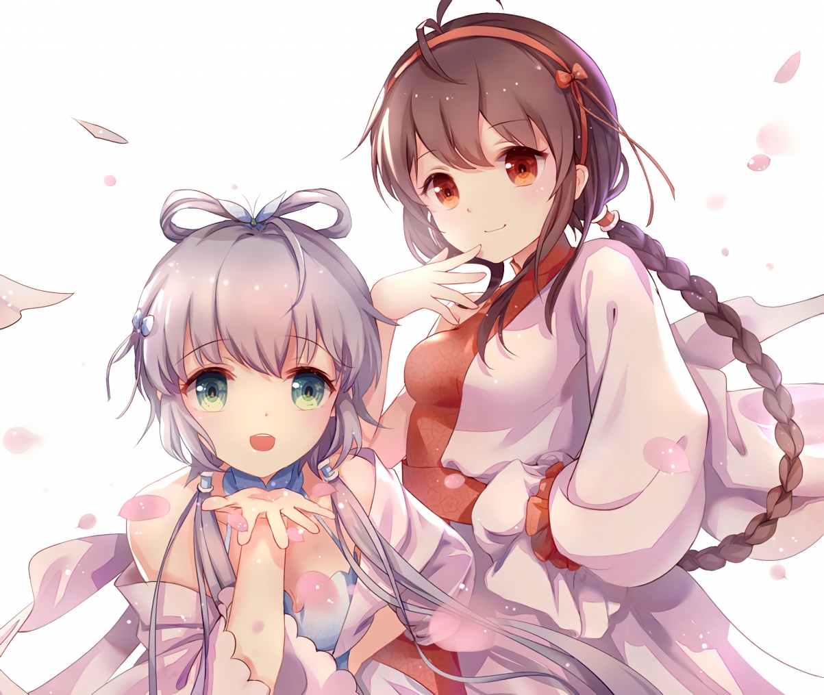 Luo Tianyi and Le Zhengling 6k Animation Wall