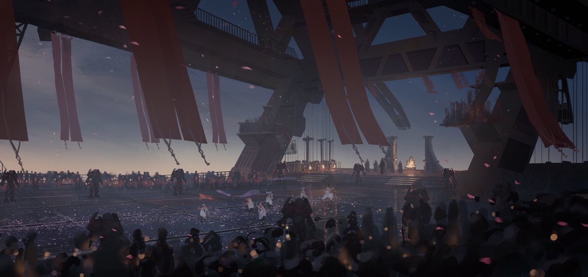 Spirit Cage Episode 7 End Original Painting 4k Height