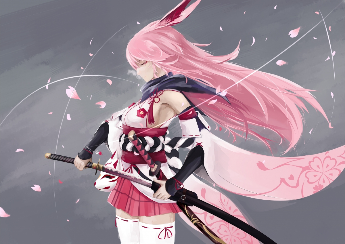 Tear Sakura 5k Anime Wallpaper