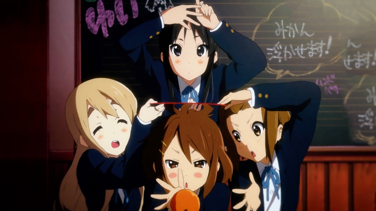 Cute female student light tone girl 4K table