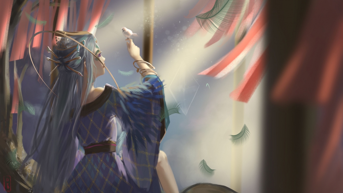 Hand-painted 4k HD wall